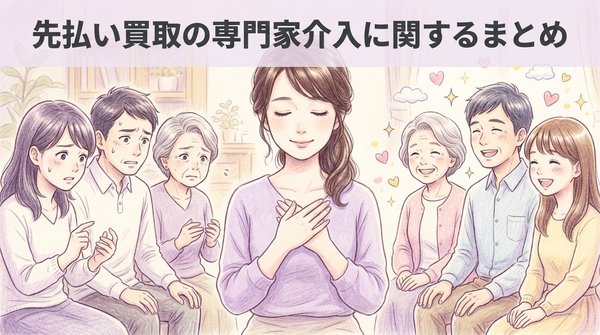 先払い買取の専門家介入に関するまとめ