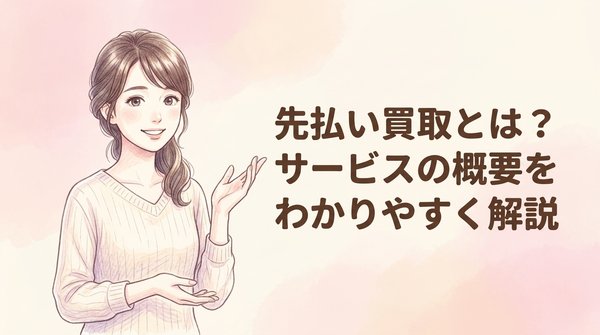 先払い買取とは？サービスの概要をわかりやすく解説