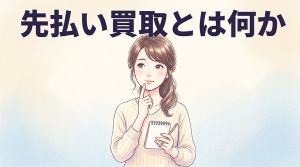 先払い買取とは何か