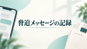先払い買取の脅しのようなメッセージを保存する手順